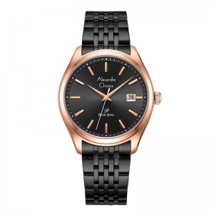 Alexandre Christie AC 1040 Rosegold Black Man MDBBRBA